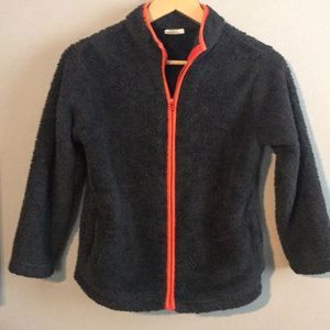 Fleece zip up 🧡